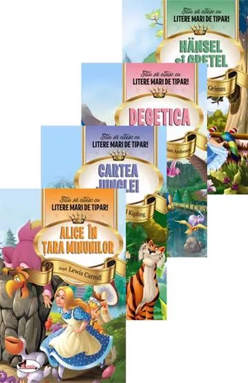 Pachet Povestile cu care am crescut - lectii de citit 1