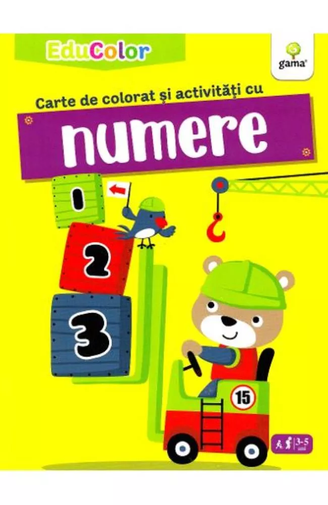 Carte de colorat si activitati cu numere