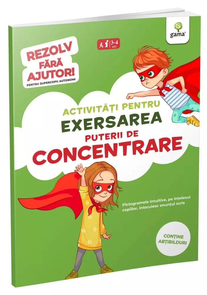 Activitati pentru exersarea puterii de concentrare  • 3-5 ani