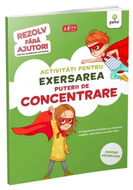 Activitati pentru exersarea puterii de concentrare  • 3-5 ani