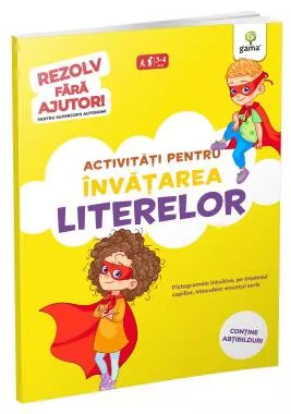 Activități pentru învățarea literelor  • 3-5 ani