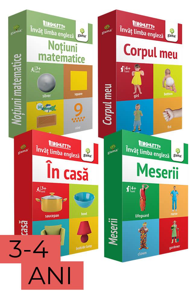 Pachet Învăț limba engleză. Seria Bingoletto 2 bookzone.ro poza bestsellers.ro