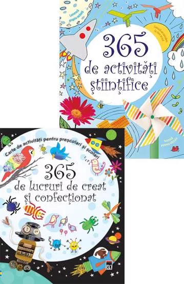 Pachet Seria 365 de lucruri de facut cu cei mici