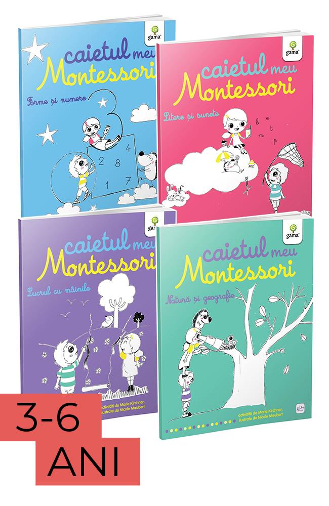 Pachet Caietul meu Montessori bookzone.ro poza bestsellers.ro