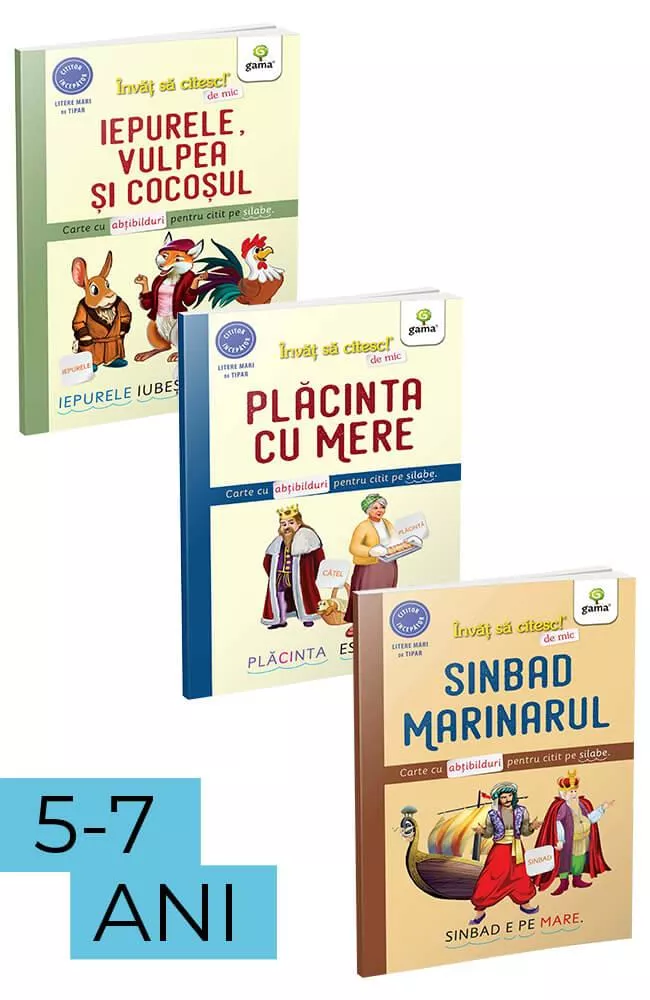 Pachet Invat sa citesc de mic 2