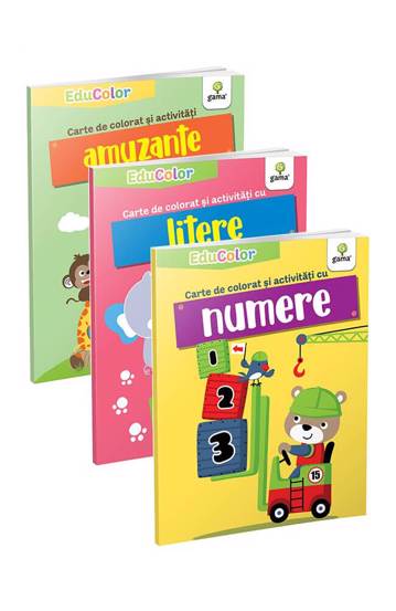 Pachet Cărți de colorat și alte activități pentru copii 1 bookzone.ro poza bestsellers.ro