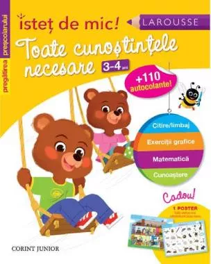 Istet de mic! Toate cunostintele necesare (3-4 ani)