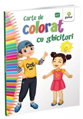 Carte de colorat cu ghicitori - Editia 2018