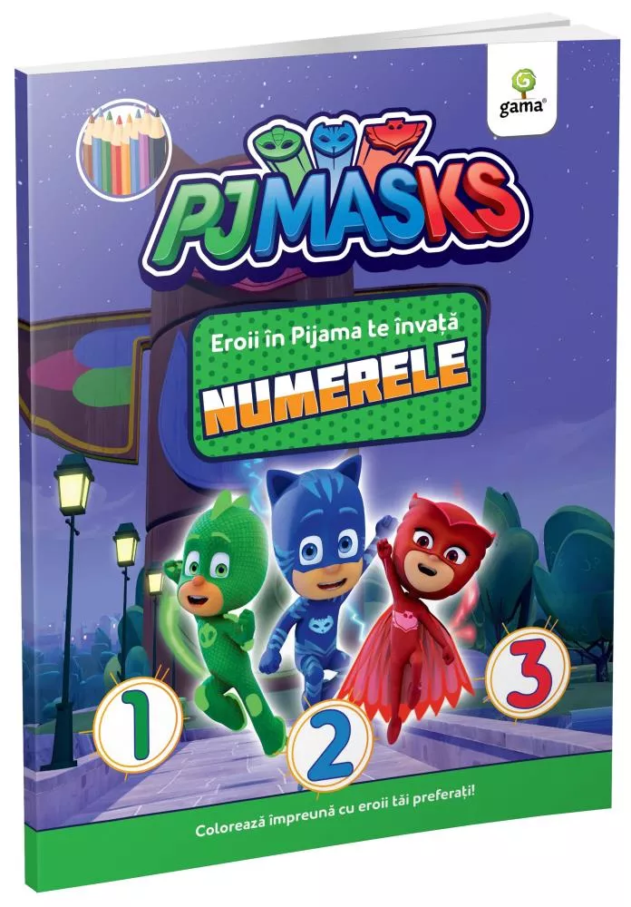 Eroii in Pijama te invata numerele