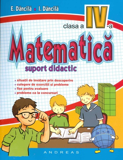 Matematică clasa a IV-a suport didactic (color)