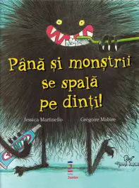 Pana si monstrii se spala pe dinti