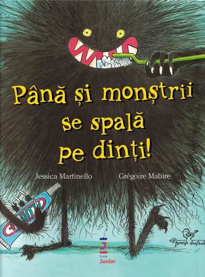 Pana si monstrii se spala pe dinti