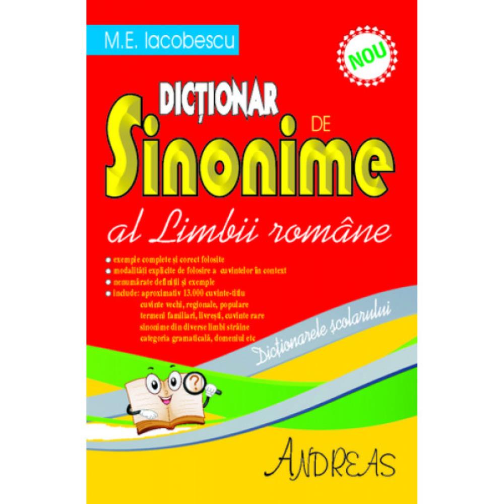 Vezi detalii pentru Dictionar de sinonime al Limbii Romane
