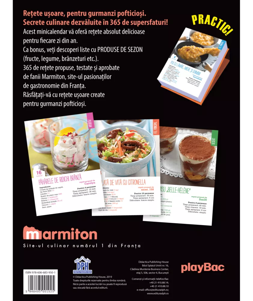 365 de retete Marmiton: Ce mancam azi?