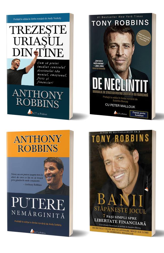 Pachet Tony Robbins ACT si Politon poza bestsellers.ro