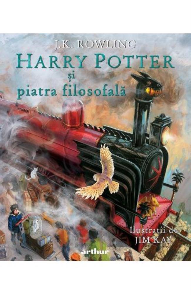 Harry Potter și piatra filosofală ediție ilustrată