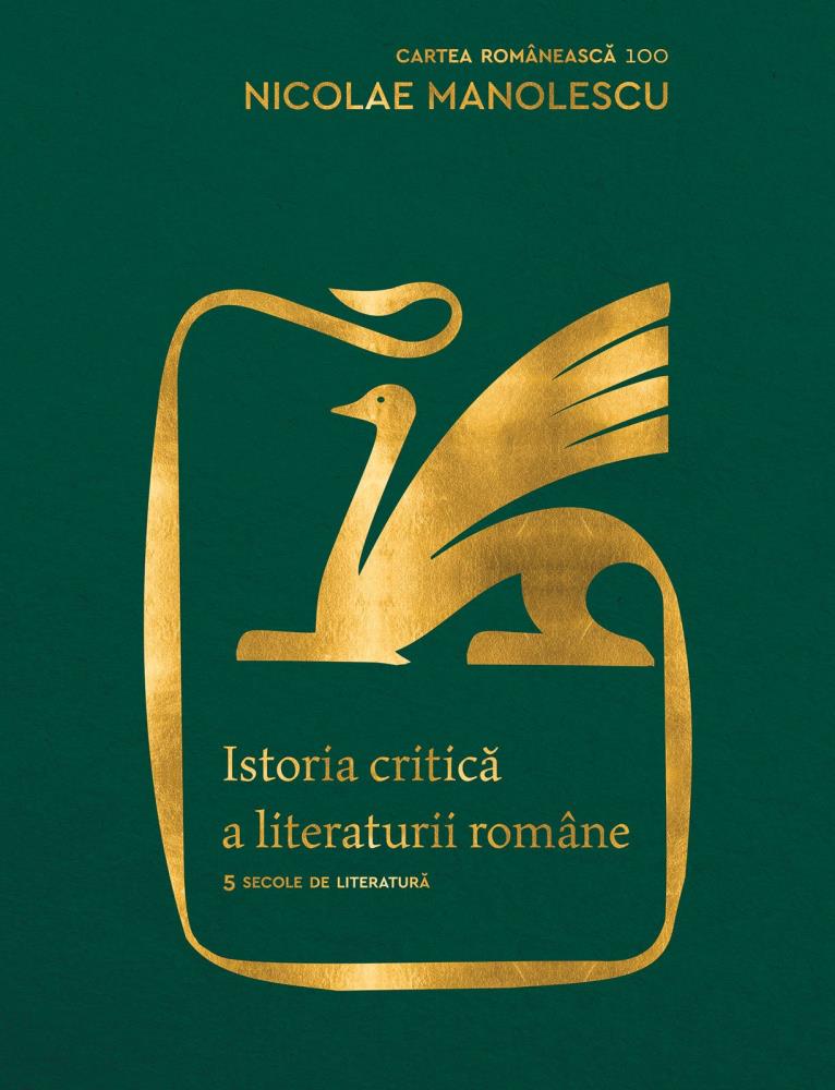 ISTORIA CRITICA A LITERATURII ROMANE bookzone.ro poza 2022