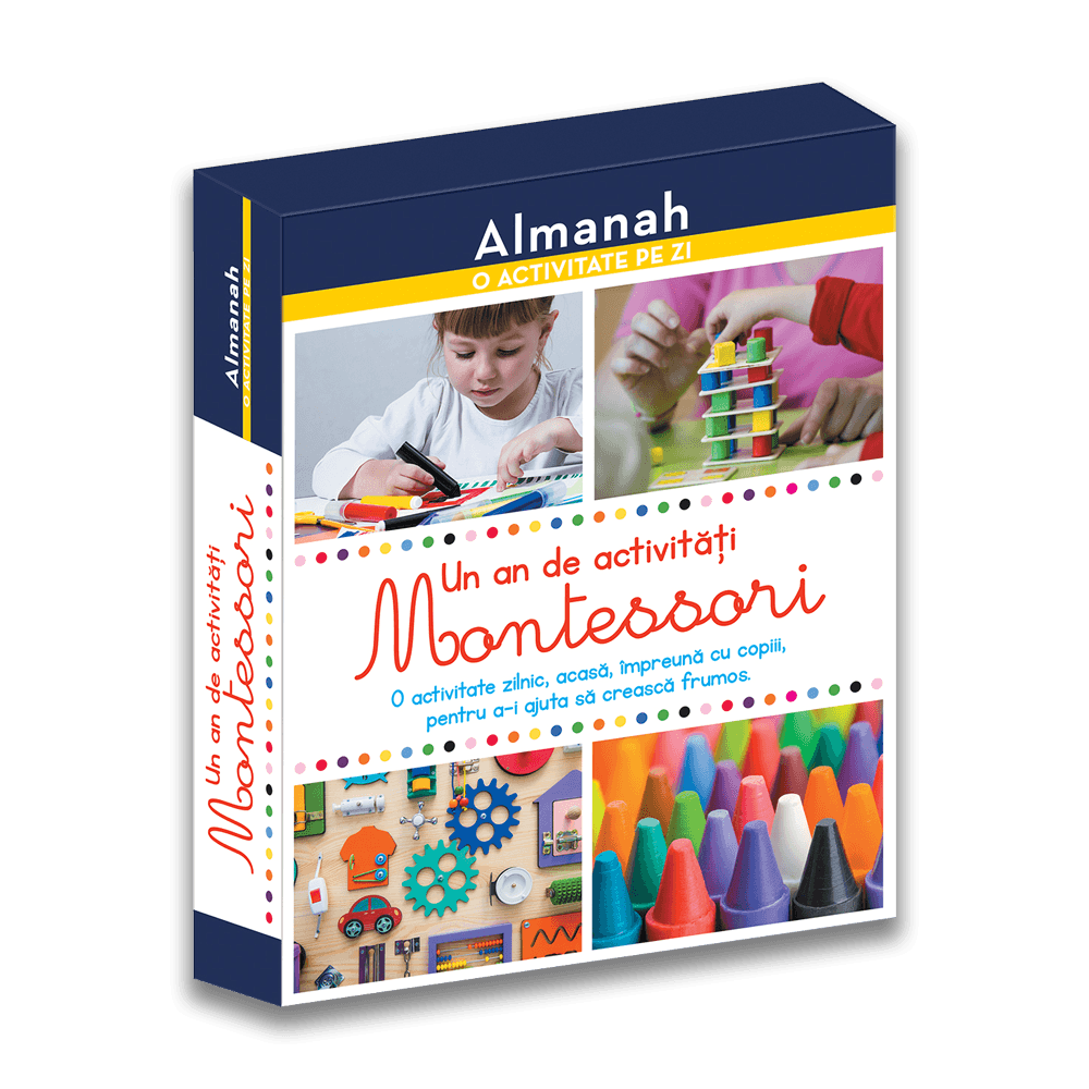 Almanah – O activitate pe zi: Un an de activitati Montessori activitate poza 2022