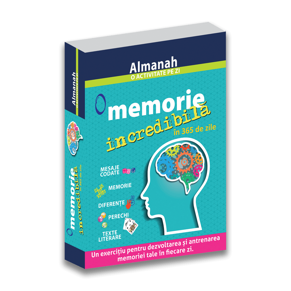 Almanah – O activitate pe zi: O memorie incredibila in 365 de zile bookzone.ro poza bestsellers.ro