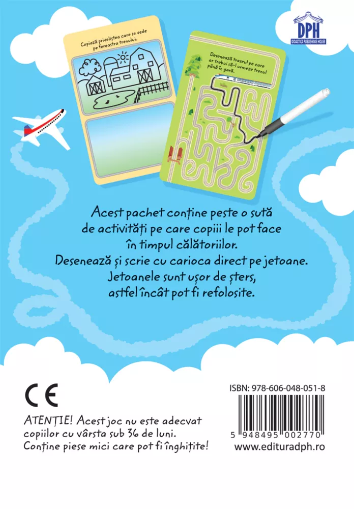 Vacante si calatorii: 50 de jetoane