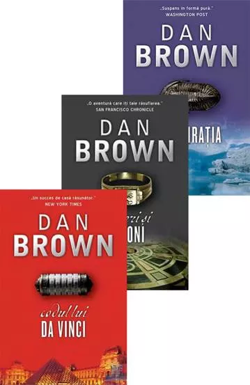 Pachet Dan Brown
