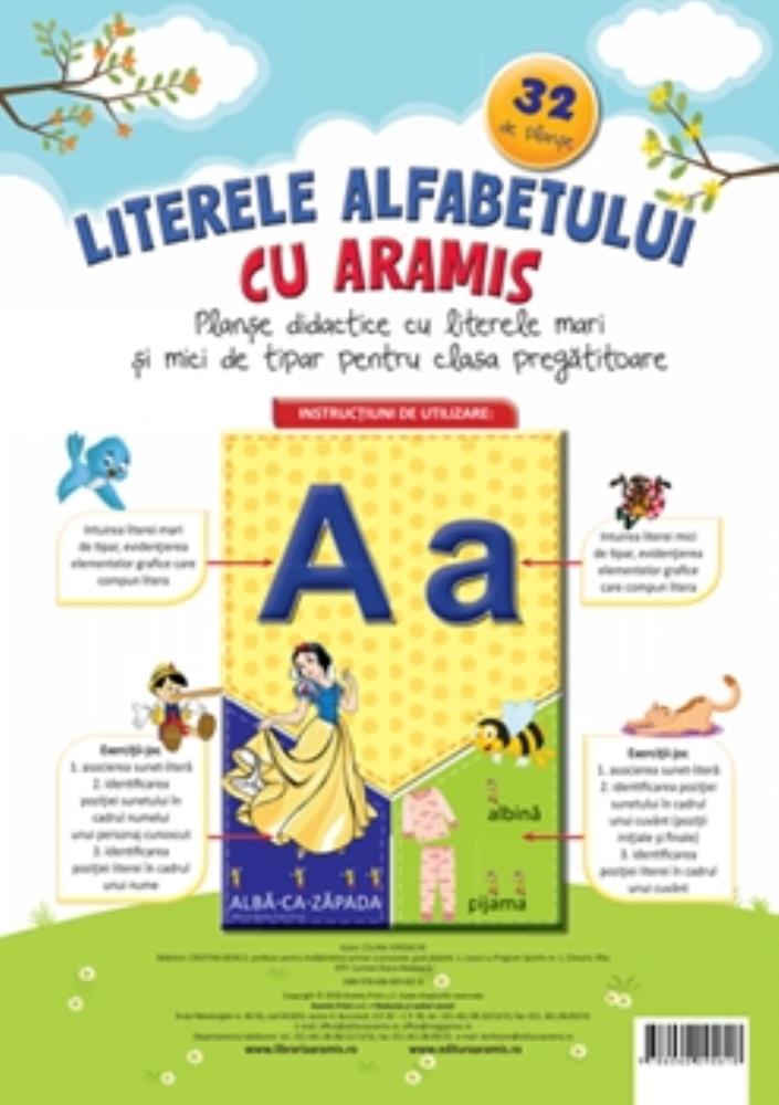 Vezi detalii pentru Literele alfabetului cu Aramis - 32 de planse