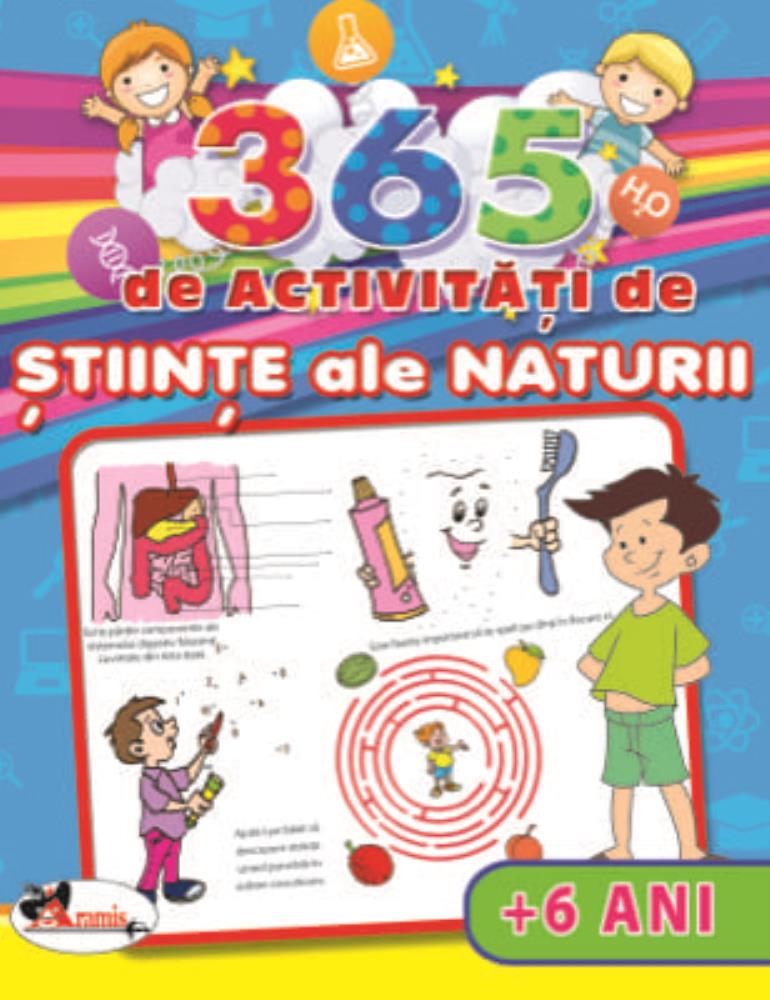 365 de activitati de stiinte ale naturii(+6 ani)