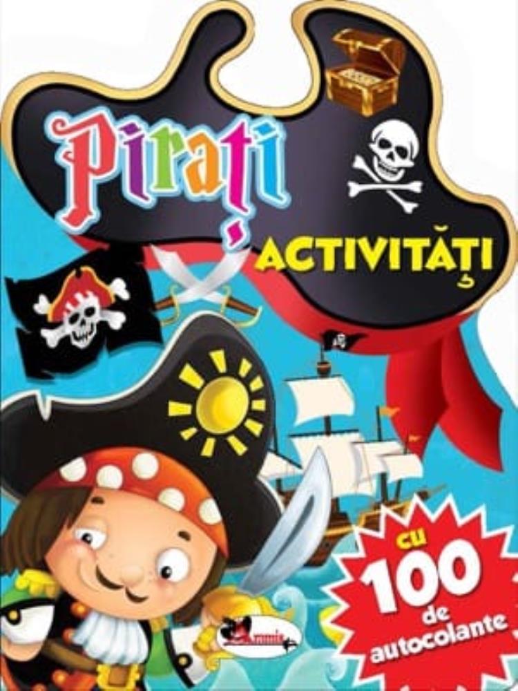 Vezi detalii pentru Pirati. Activitati cu 100 de autocolante