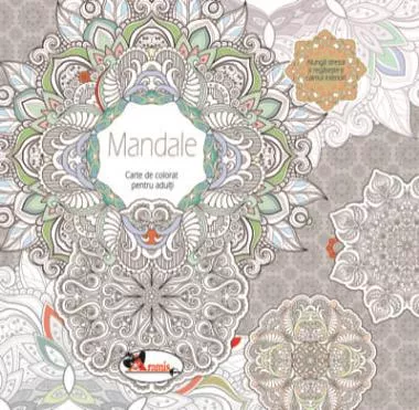 Mandale. Carte de colorat pentru adulti